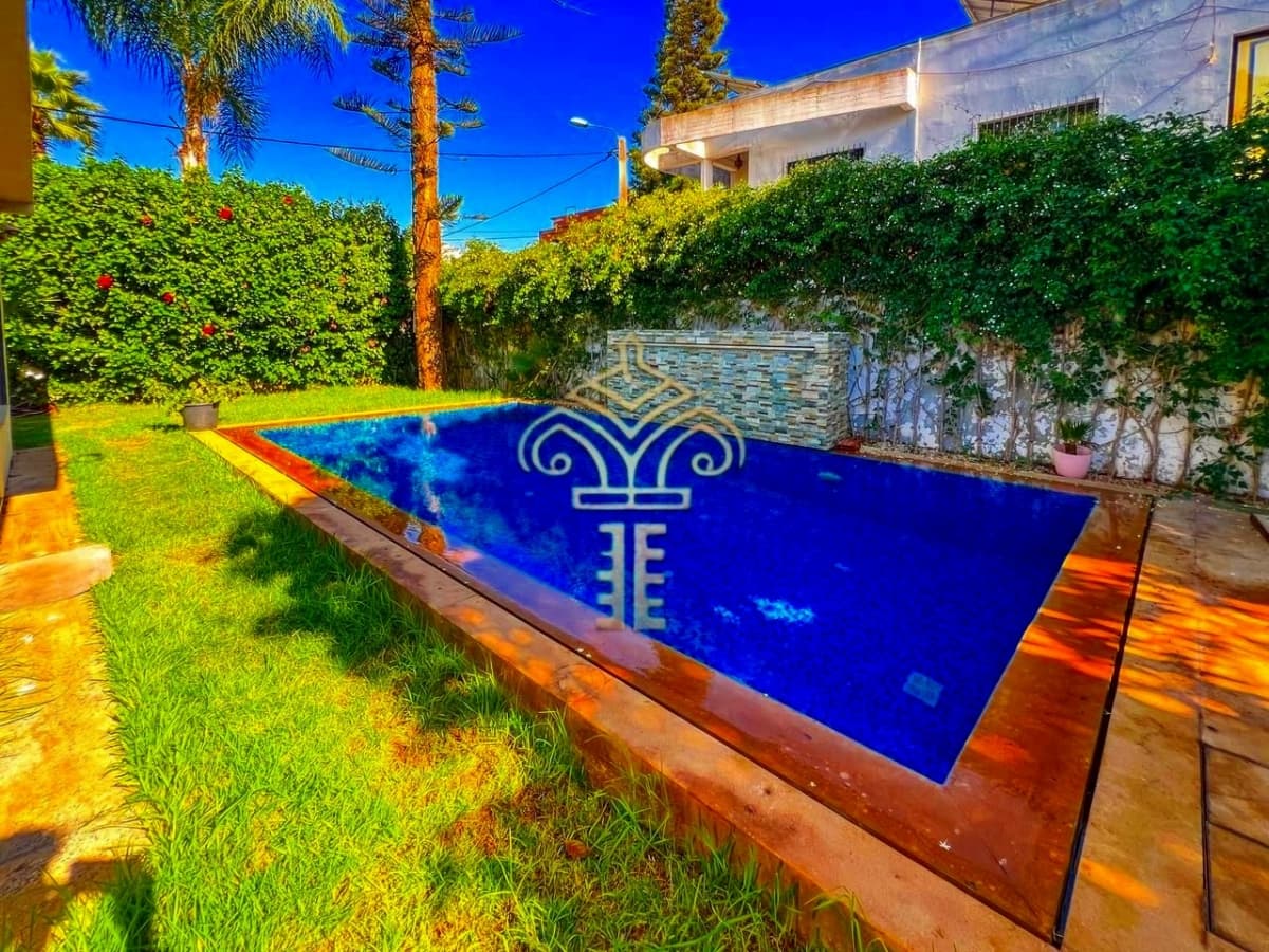 Villa de Prestige Meublée à Louer – 500 m² avec Piscine et Jardin… – photo 37